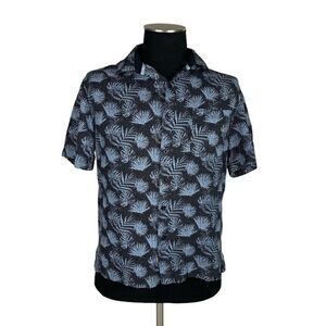 Nat Nast Silk Cotton Beach Short Sleeve Polo Shirt - Men’s M